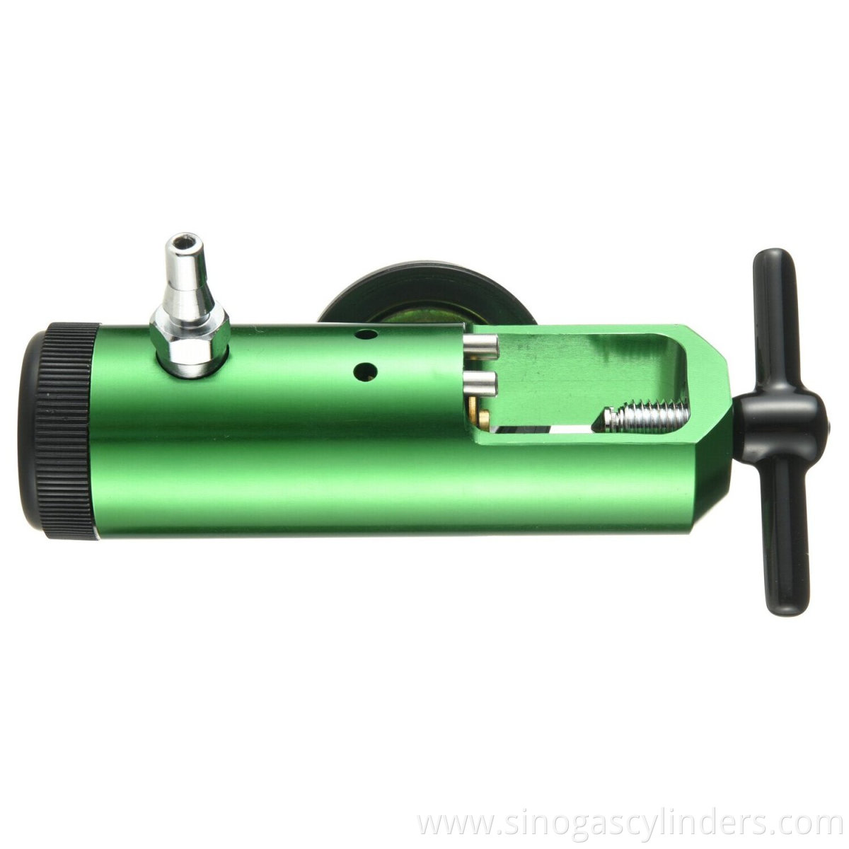 Click-style Medical Oxygen Regulator